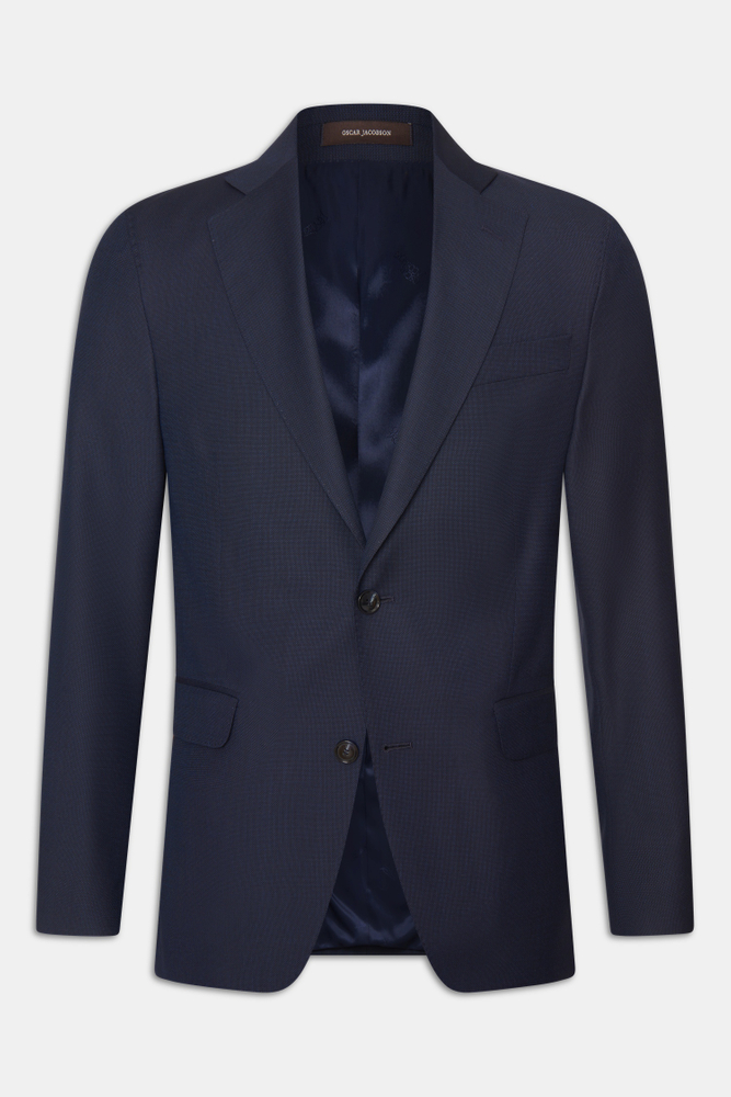 Regular Fit Birdseye Blazer