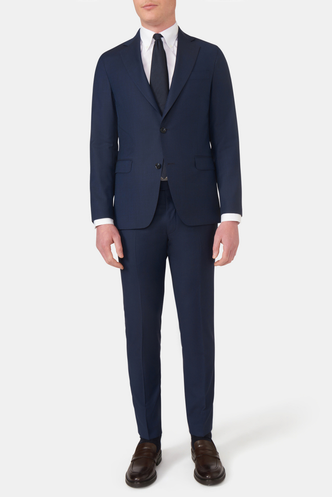 Regular Fit Birdseye Suit