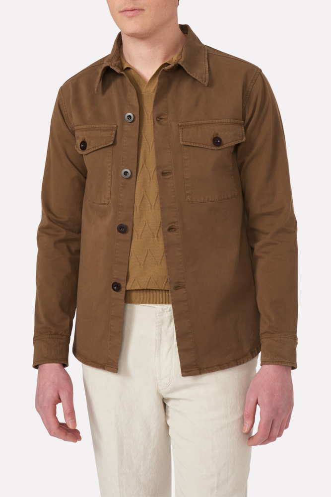 Regular fit Overshirt Twill