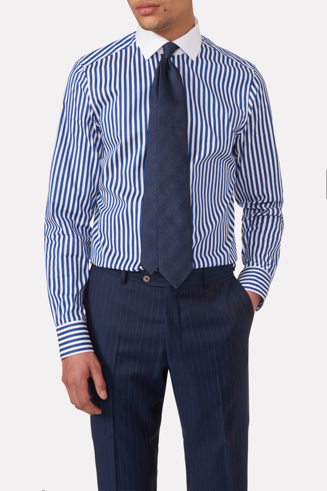 Slim Fit Cut Away Shirt