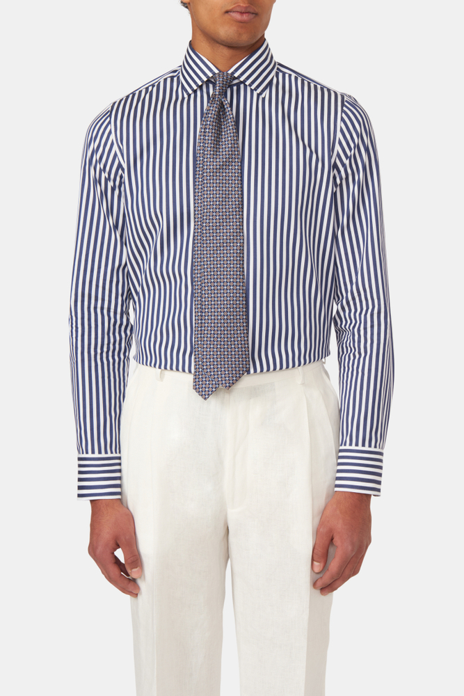 Slim Fit Cut Away Shirt