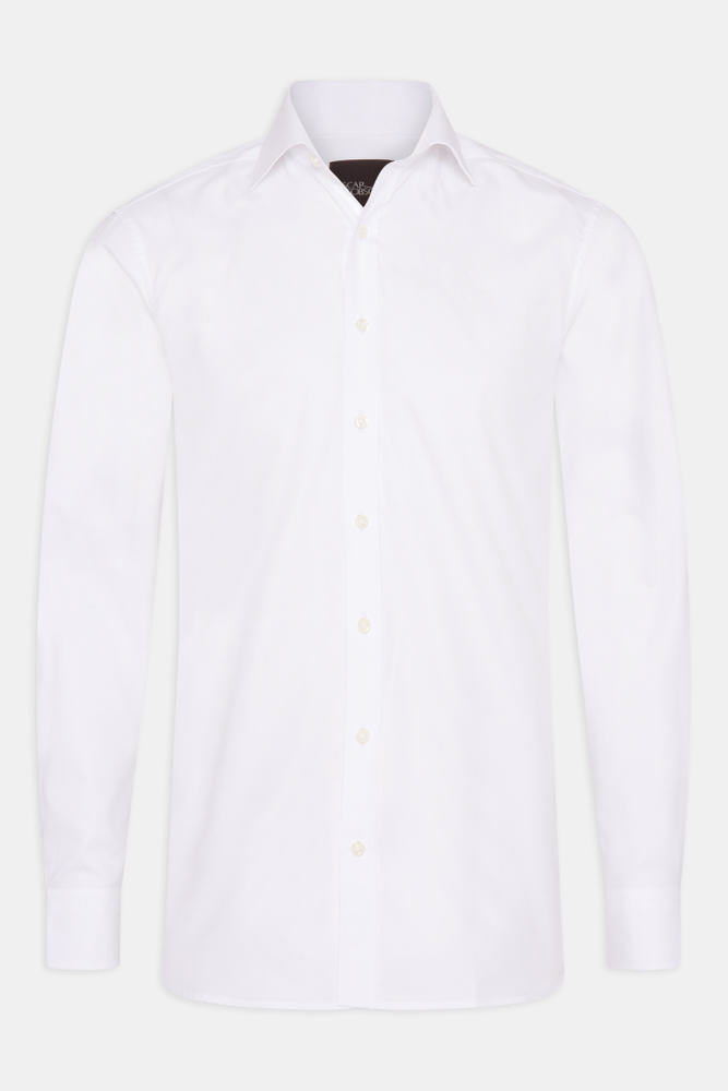 Regular Fit Cut Away Oxfordskjorte