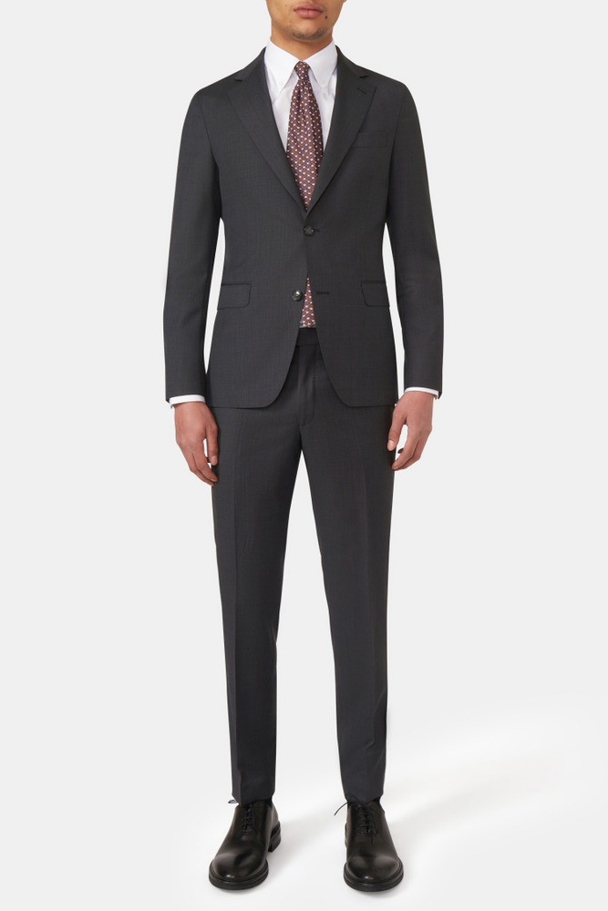 Slim Fit Birdseye Suit 2