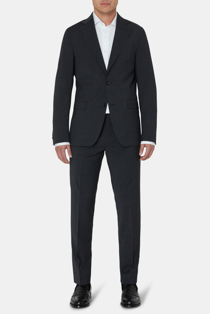 Slim Fit Microstructure Dress