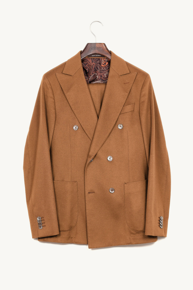 Slim Fit Dubbelknäppt Kostym