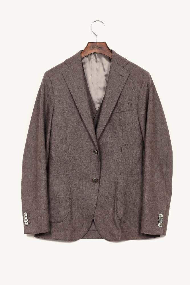 Slim Fit Kavaj Med Tillhörande Väst