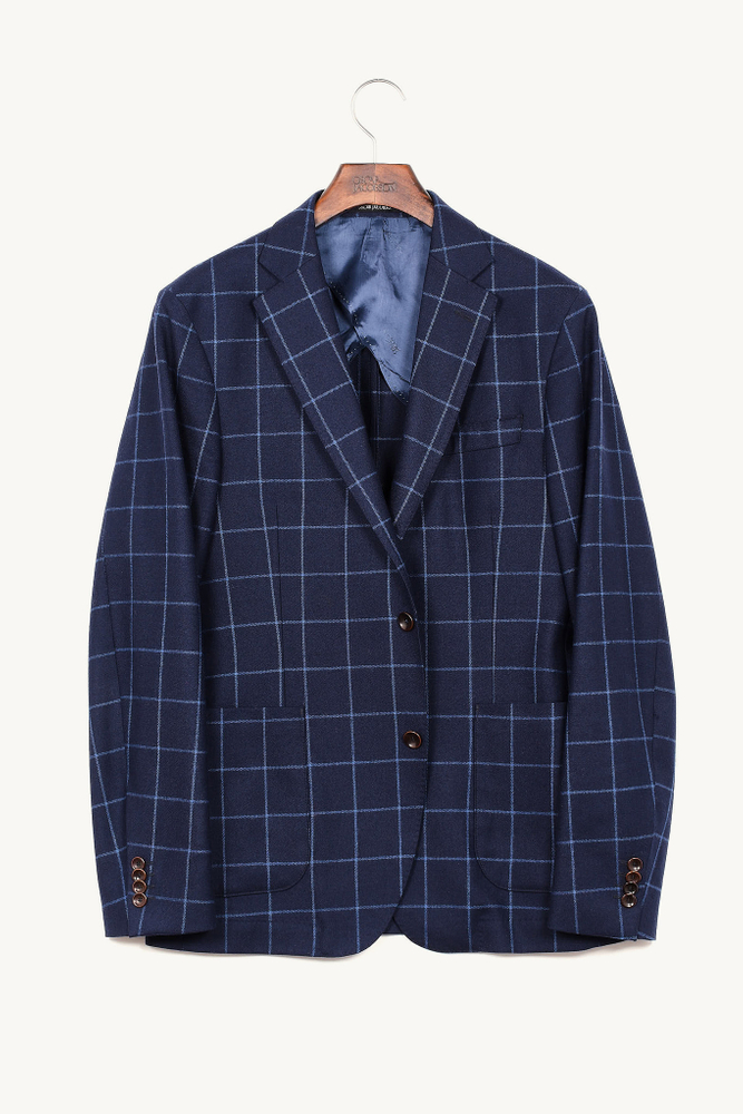 Slim Fit Ullkavaj
