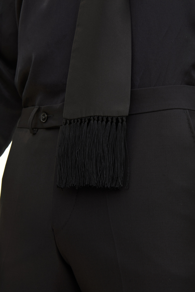 Twill Silk Evening Scarf