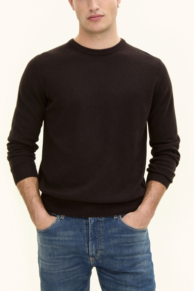 Regular Fit Cashmere Silk Roundneck Sweater