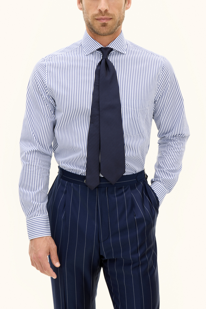 Regular Fit Wide Spread Poplinskjorte