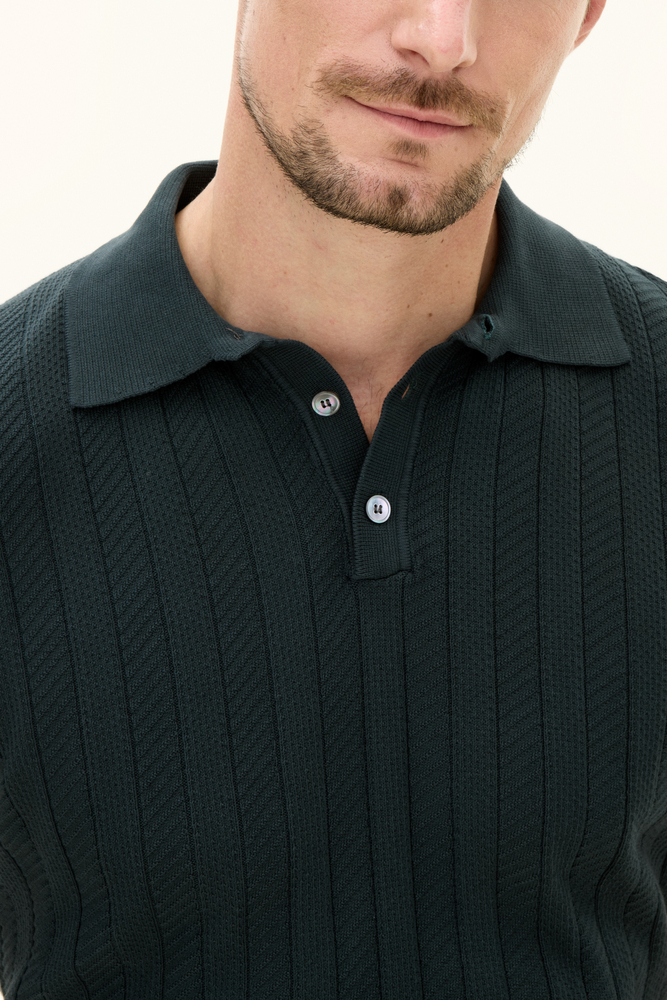 Regular Fit Strukturerad Piké