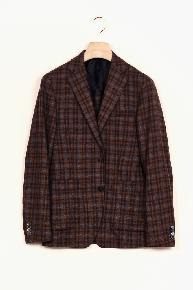 Slim Fit Flanellkavaj