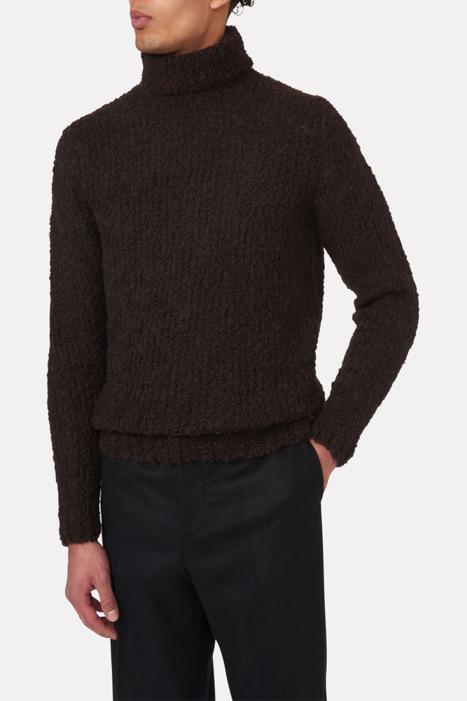 Regular Fit  Bouclé Polotröja