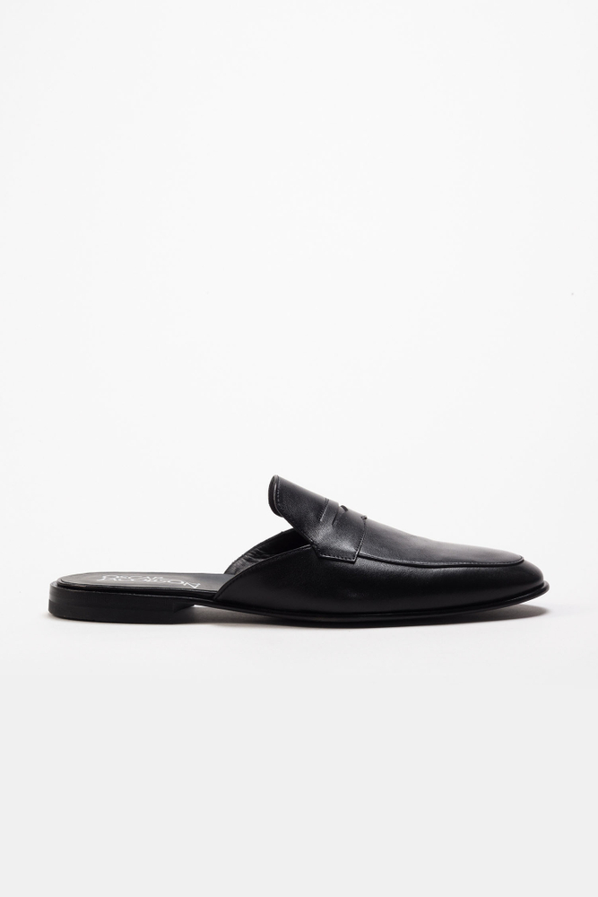 Dart læder slippers