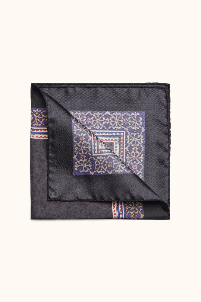 Paisley Pattern Silke Handkerchief