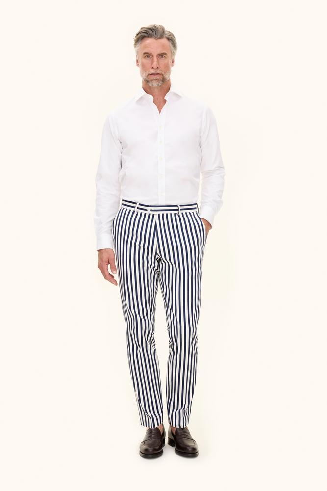 Slim Fit Bomullsbyxor