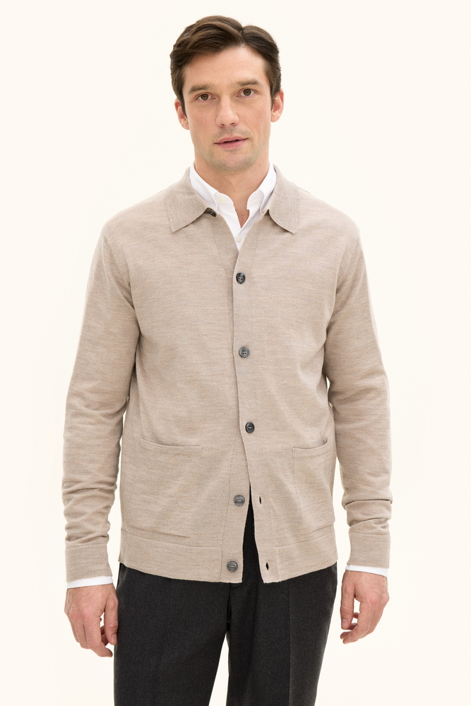 Regular Fit Cardigan Extra Fine Merinowool