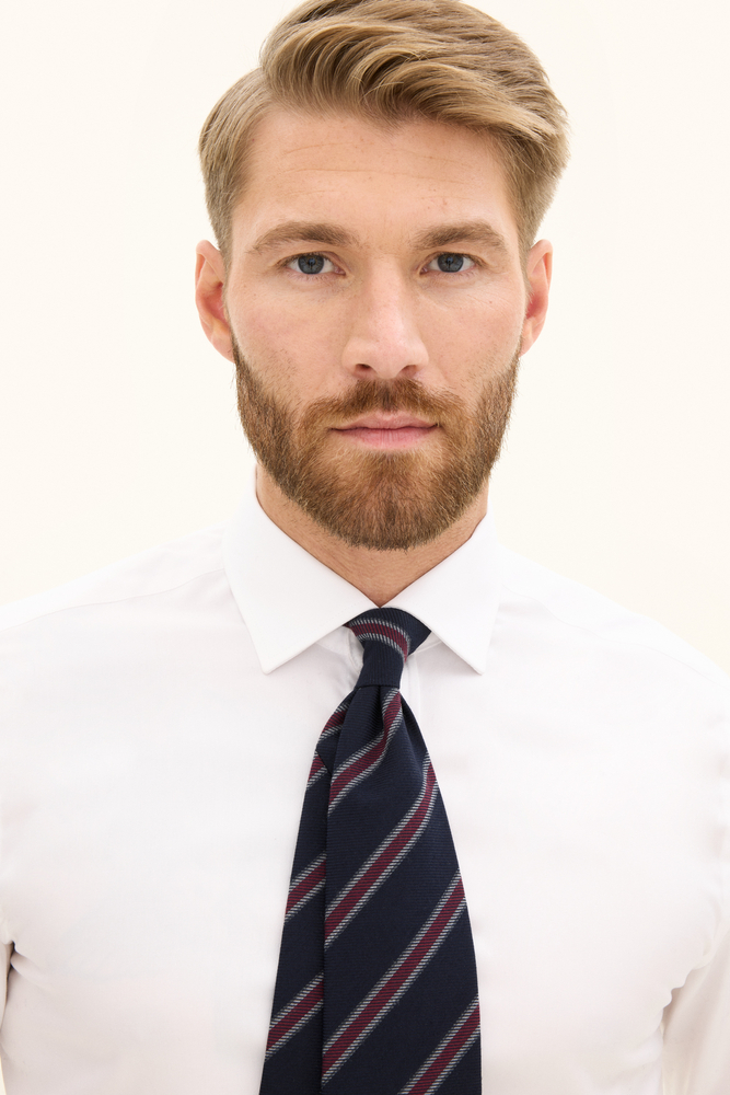 Club Stripe Wool Tie