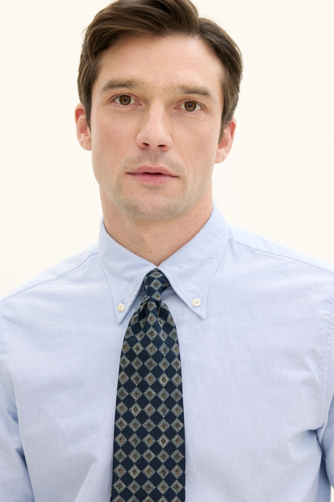 Patterned Silk Tie