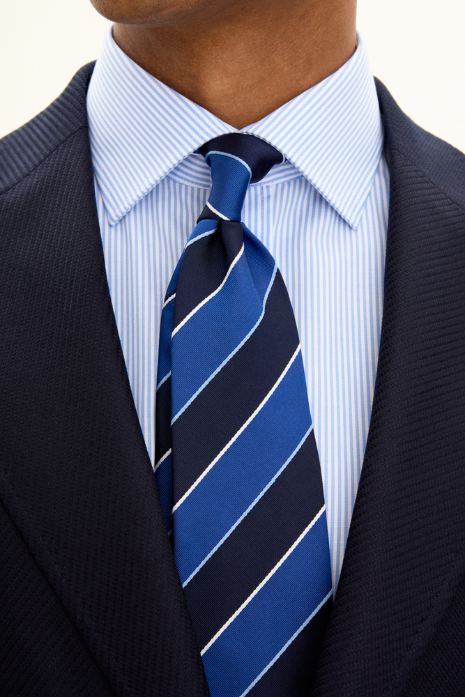 Silk Stripe Tie